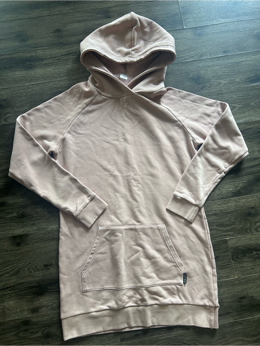 Hoodie ORAKI rose pâle – Taille L 🌸